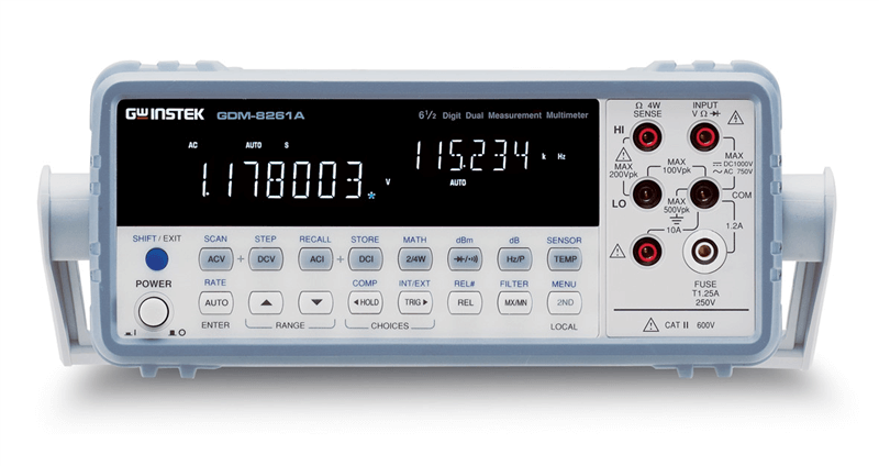 GW Instek GVT-417B Analoges AC-Millivoltmeter – Kompakt, 12 Messbereiche, 1 Kanal