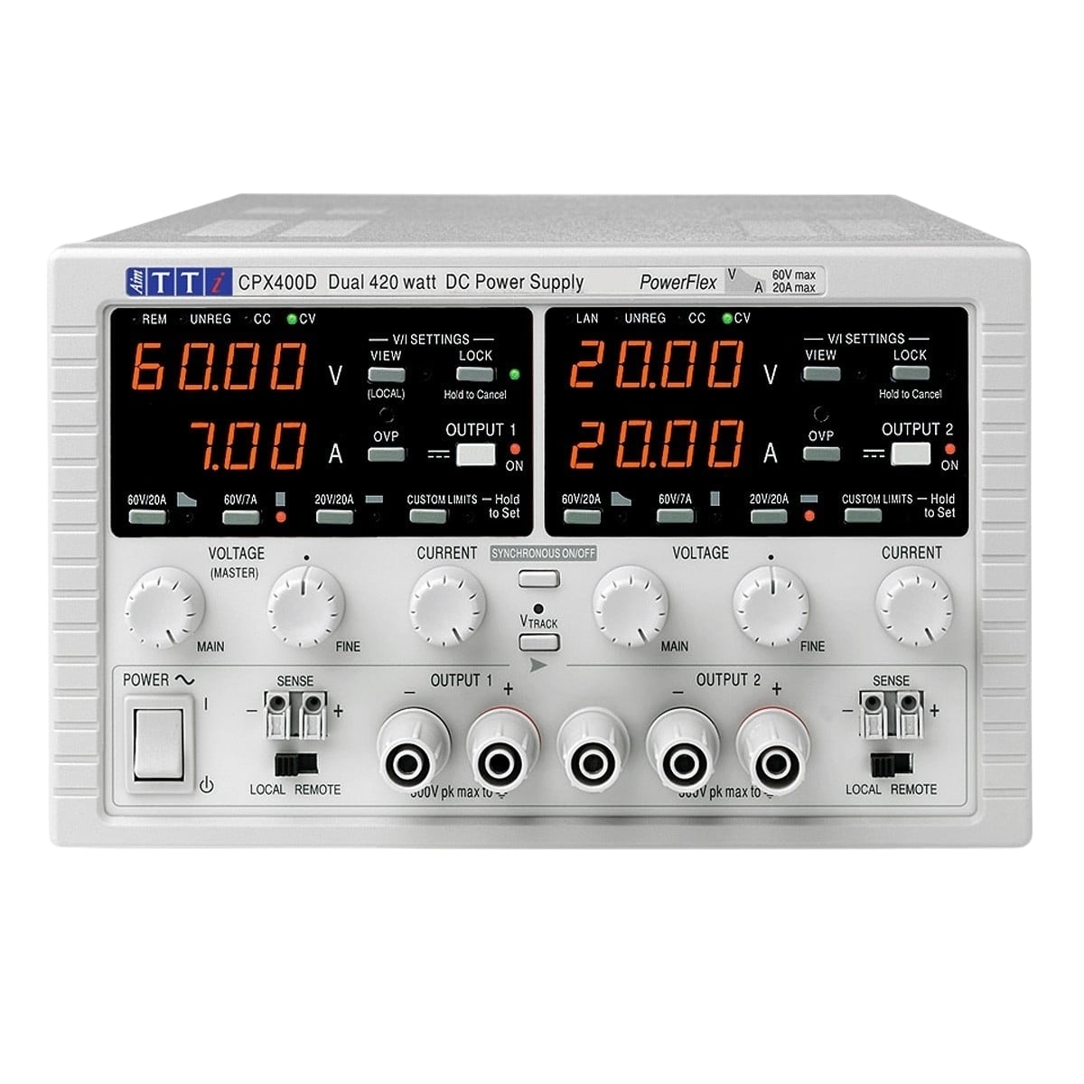 Aim-TTi CPX400D power supply