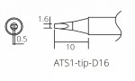ATS1 tip chisel 1.6mm