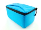 Blue camera bag