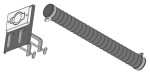 BOFA WLA 250 suction arm installation kit, without arm