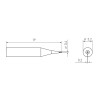 Weller RTM 004 S MS soldering tip