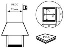 Nozzle voor Aoyue hete lucht stations, PLCC 44 pins