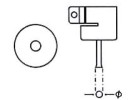 Nozzle voor Aoyue hete lucht stations, rond 8 mm