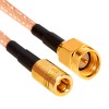 Tekbox cable SMB-female to SMA-male 6 GHz