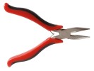 Halfround nose pliers with side cutters 122mm