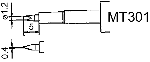 MT-301 soldering tip