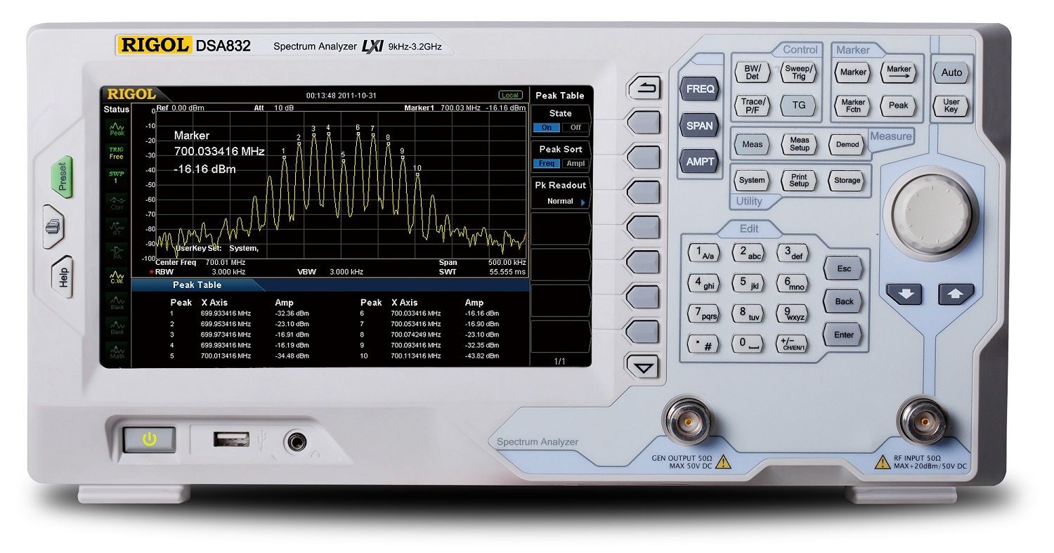 Rigol PA-DSA832 Preamplifier 100kHz to 3.2GHz main image 0