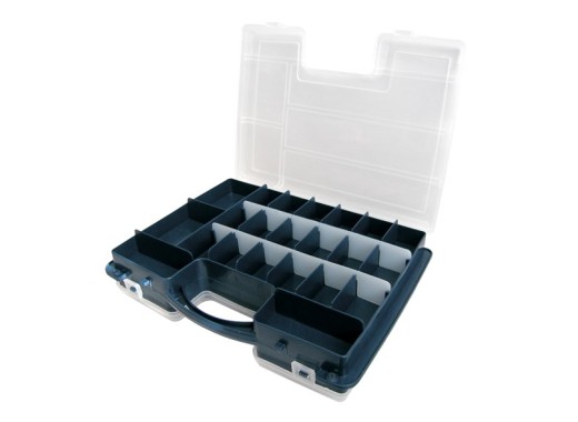 Double-sided storage box