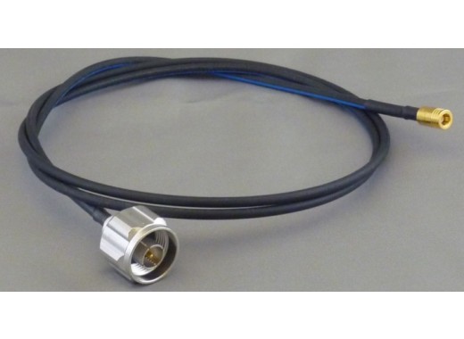 Type N-male to SMB-female cable Beehive Electronics