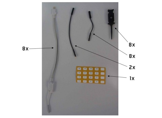 Rohde & Schwarz cable set logic probe