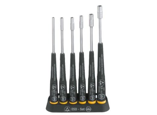Wiha 277K6 ESD socket wrench set 6-piece
