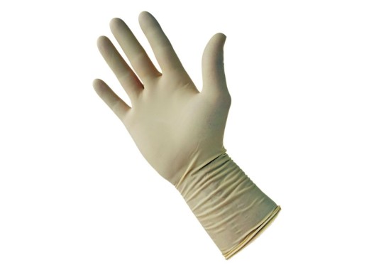 Latex gloves powder-free 100pcs