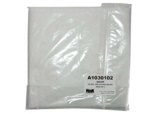 Bofa WLA 250(S) spare prefilter (5 pieces)