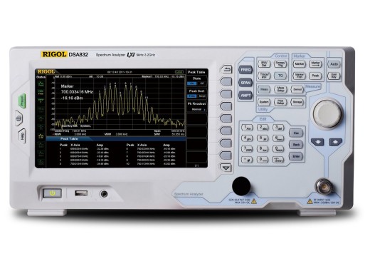 Rigol DSA832 spectrum analyser