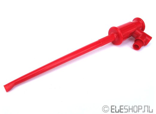 Testklem 135 mm rood