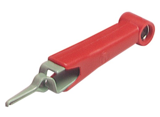 Hirschmann AGF 2 fine gripping clip red