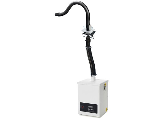 Bofa V200 fume extractor with extraction arm and table clamp