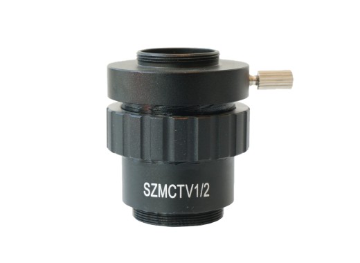Microscope C-mount adapter 0.5x (screw type)
