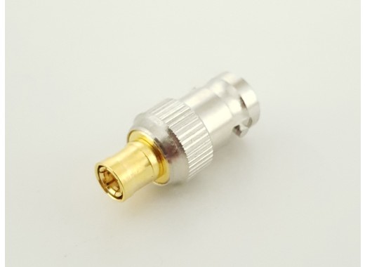 SMB female - BNC female verloopstuk Beehive Electronics