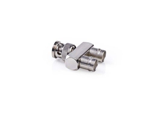 Adaptor 2x BNC-female to BNC-male