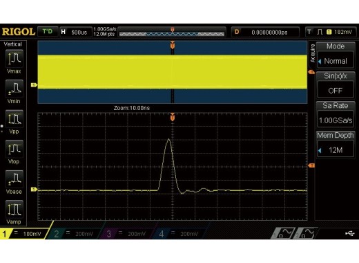 Rigol MSO5000 200Mpts memory depth option