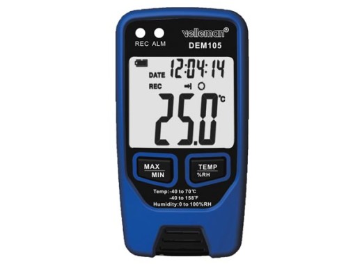 Temperature and humidity datalogger