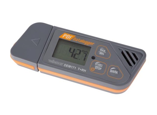 Datalogger temperature and humidity