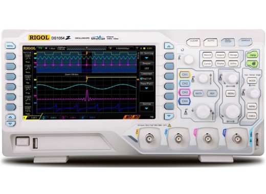 Licht gebruikte Rigol DS1054Z oscilloscoop