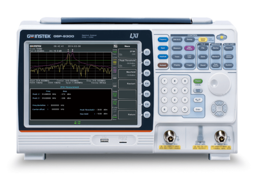 GW Instek GSP-9300 spectrum analyser with tracking generator