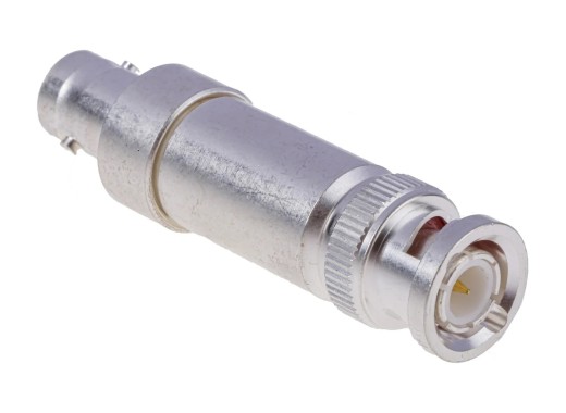 Feed-through termination resistor BNC-female to BNC-male