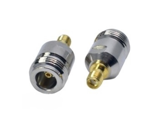 SMA-female to N-female connector