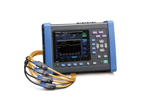 Hioki PQ3198-94 power quality analyser kit with wires