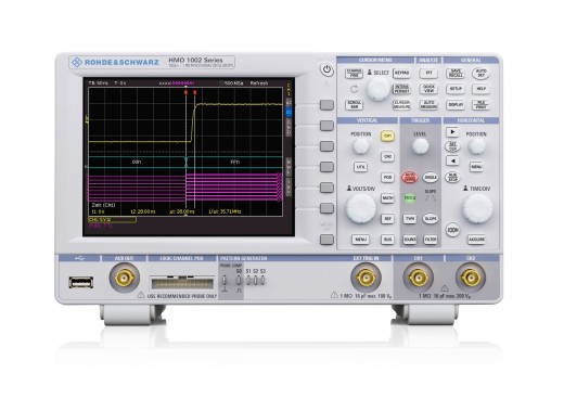 2e kans Rohde & Schwarz (Hameg) HMO1002 oscilloscoop - zo goed als nieuw