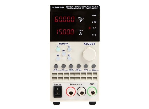 Korad KWR103 power supply