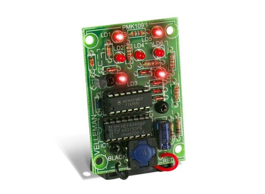 Electronic dice soldering kit