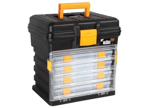 Storage case with organizers