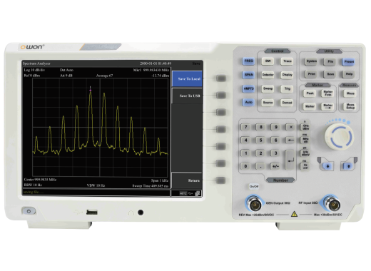 Owon XSA1036P-TG spectrum analyser