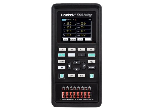 Hantek HTM208B 8-channel temperature logger