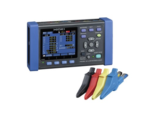 Hioki PW3360-20 Power Logger trimetric view