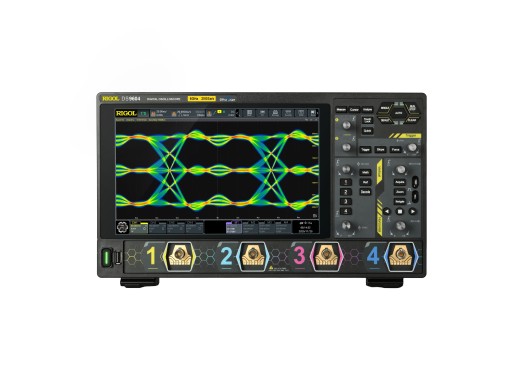 Rigol DS9604 oscilloscope front view