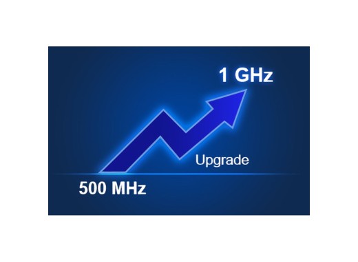 Siglent SDS5000X HD series 500 MHz to 1 GHz bandwidth upgrade (4CH)