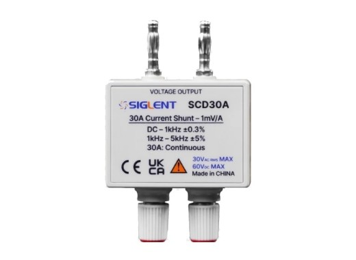 Siglent SCD30A current shunt