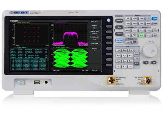 Siglent SSA3032X-PLUS spectrum analyser