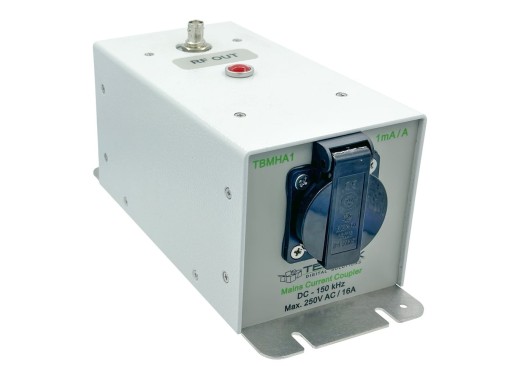Tekbox TBMHA1 mains harmonics current coupler front