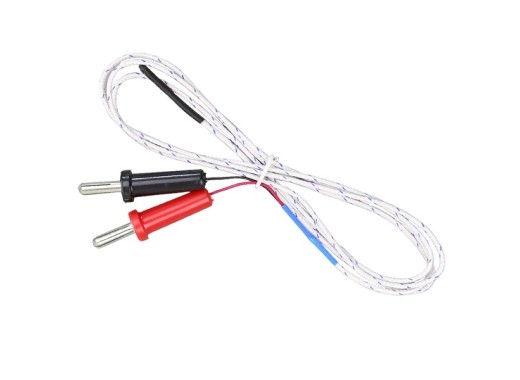 Thermocouple with banana plugs