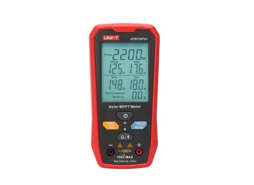UNI-T UT673PV+ solar panel tester front