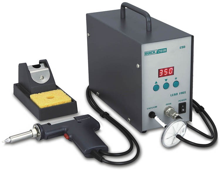 thumbnail image 2 of YIHUA 948 ESD Safe 90W Desoldering Station – Soldering Iron & Suction Gun Kit – 110V 2 of 4