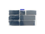 Heat shrink tubing set with glue