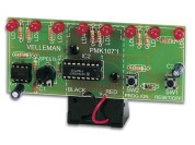 Running light with LEDs